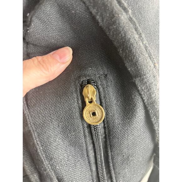 Bohemian Embroidered Birds and Flowers Cotton Canvas Lightweight Backpack - Picture 6 of 9